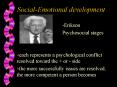 SocialEmotional development