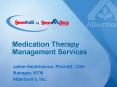 Medication Therapy Management Services