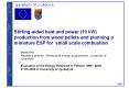 Stirlingaided heat and power 10 kW production from wood pellets and planning a miniature ESP for sma