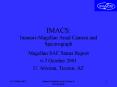 IMACS: InamoriMagellan Areal Camera and Spectrograph