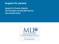 Support for parents Support for Parents Website The Parentline and Web Mail Service Conversation boa