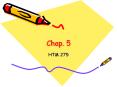 Chap' 5