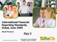 International Financial Reporting Standards, Dubai, June 2009