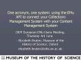 One acronym, one system: using the EMu API to connect your Collections Management System with your C