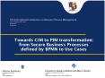 Towards CIM to PIM transformation: from Secure Business Processes defined by BPMN to Use Cases