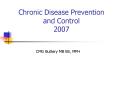 Chronic Disease Prevention and Control 2007