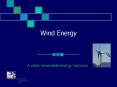 Wind Energy