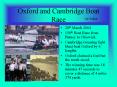 Oxford and Cambridge Boat Race
