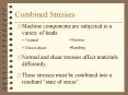 Combined Stresses