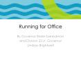 Running for Office