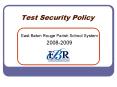 Test Security Policy