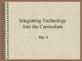 Integrating Technology Into the Curriculum