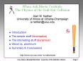 When Ash Meets Cowhide: The Physics of the BallBat Collision Alan M' Nathan University of Illinois a