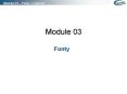 Module 03