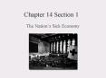 Chapter 14 Section 1