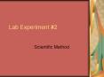 Lab Experiment