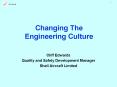 Changing The Engineering Culture