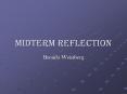 Midterm Reflection