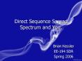 Direct Sequence Spread Spectrum and You'