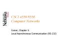 CSCI 45508556 Computer Networks