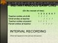 INSTANTANEOUS SAMPLING On the instant of time