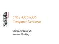 CSCI 45508556 Computer Networks
