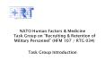 NATO Human Factors