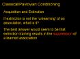 ClassicalPavlovian Conditioning