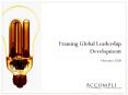 Framing Global Leadership Development