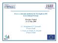 Fistera: a dynamic platform for Foresight on IST in an enlarged Europe