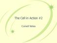 The Cell in Action
