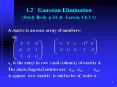 1'2 Gaussian Elimination