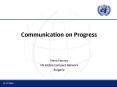 Communication on Progress