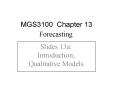 Slides 13a: Introduction Qualitative Models