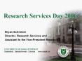 Research Services Day 2006