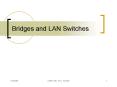 Bridges and LAN Switches