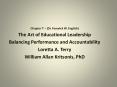 Ch 7 Performance and Accountability by Fenwick English