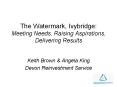 Watermark Centre Presentation