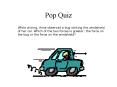 Pop Quiz