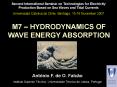 Steps in the development of a wave energy converter: