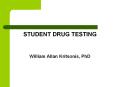 William Kritsonis, School Law, Ch 9 Drug Testing in Schools