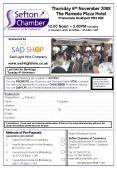 Thursday 6th November 2008 The Ramada Plaza Hotel Promenade Southport PR9 0DZ