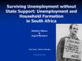 Surviving Unemployment without State Support: Unemployment and Household Formation in South Africa