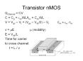 Transistor nMOS