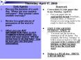 Thursday, April 17, 2008