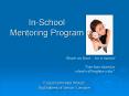 InSchool Mentoring Program