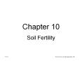 Soil Fertility