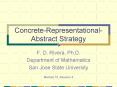 ConcreteRepresentationalAbstract Strategy