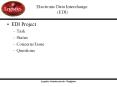 Electronic Data Interchange (EDI)