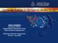 Community Policing: An International Literature Review